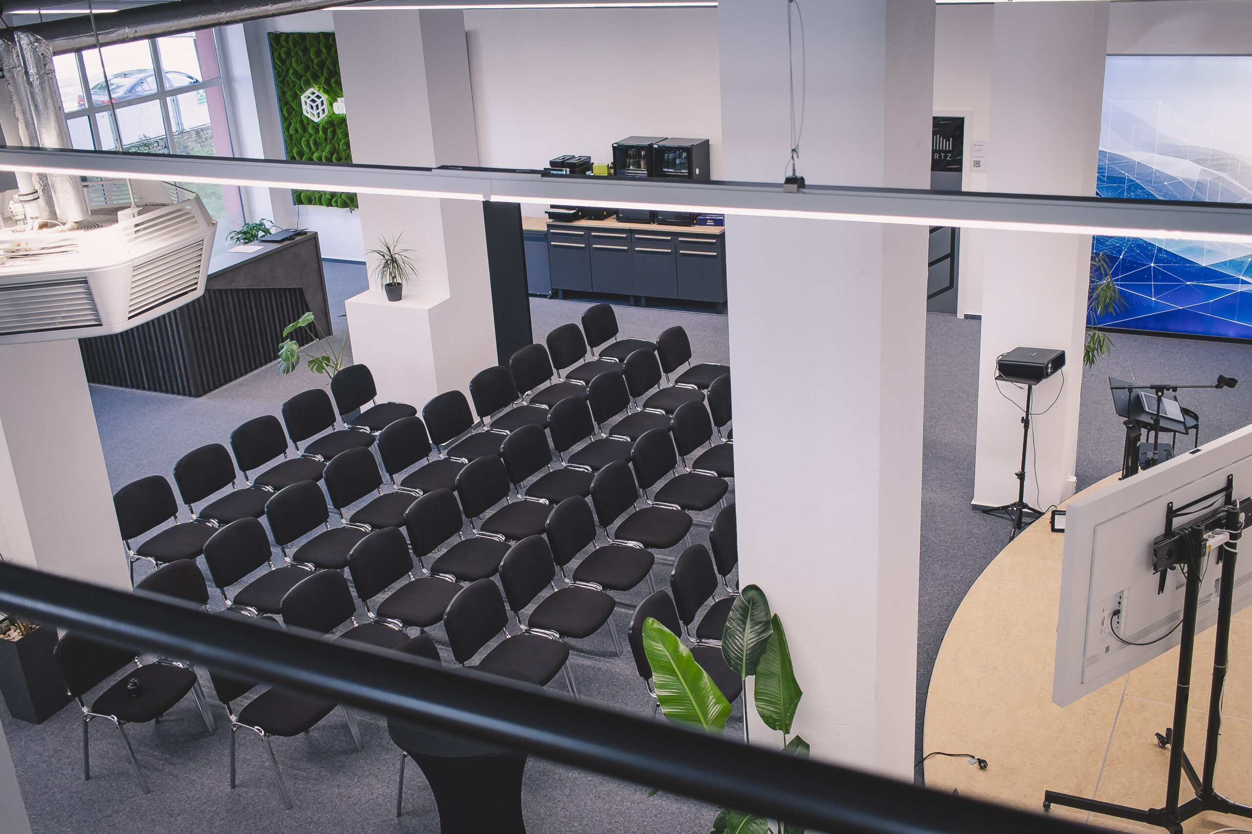 Atrium digitalfabrik von oben